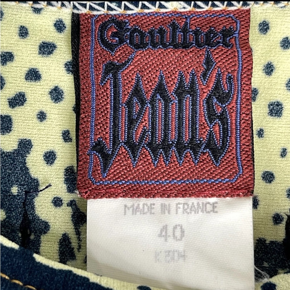 RARE/ORIGINAL Y2K Jean Paul Gaultier ‘92 “Fight Racism” Dress Sz 40 EUC OOAK HTF - Picture 5 of 10